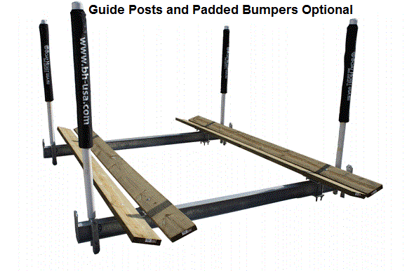 Guide Post for Cradle (Stanchion with 60" PVC Pipe and caps)